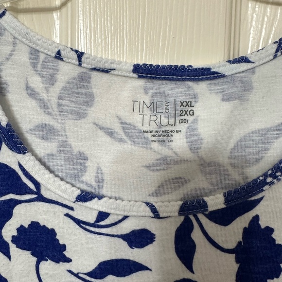 TIME & TRUE Blouse Size XXL (20) - Picture 3 of 3